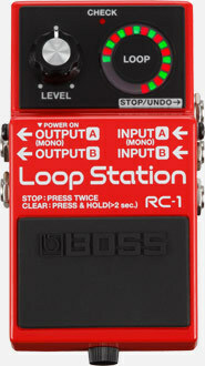 新品 送料無料 アウトレット特価 BOSS RC-1 LOOP STATION ボス　ルーパー 　ループステーション