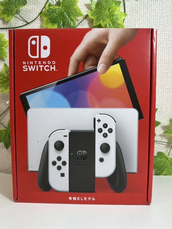 4154-01★極美品★Nintendo switch HEG-001 任天堂スイッチ 有機ELモデル ホワイト★