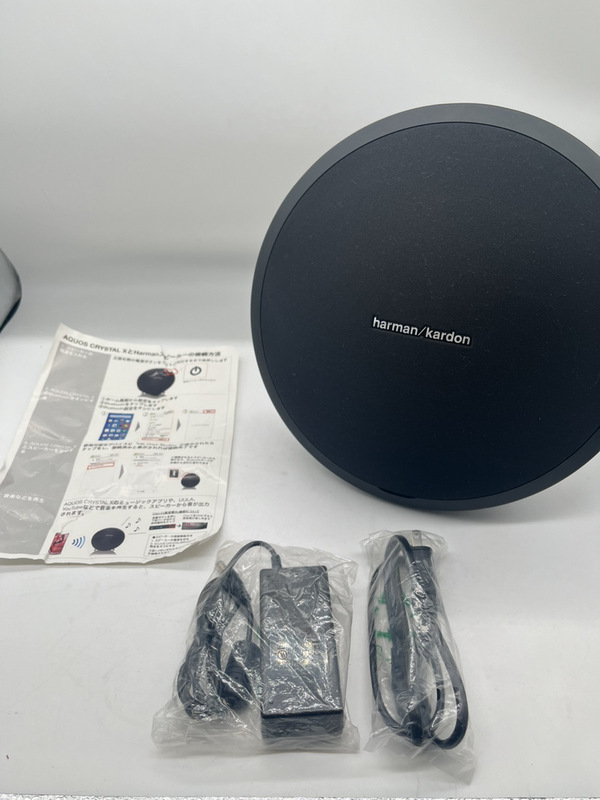 4308-03★接続確認済★ Harman Kardon(ハーマンカードン) スピーカー Bluetoothスピーカー ブラック★