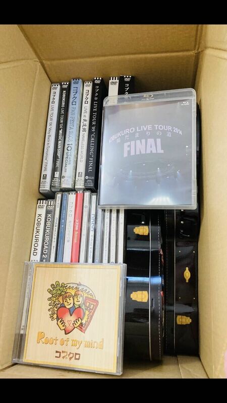 コブクロ/DVD /Blu-ray /CD /まとめ売り/KOBUKUROAD /FAN'S MADE /LIVE TOUR 04、06、08、09、10/5296/STADIUM LIVE /FAN FESTA /武道館