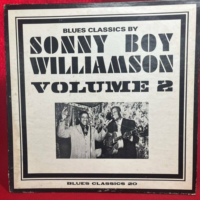 SONNY BOY WILLIAMSON VOLUME2 BC-20-A Vo.2 LP レコード ブルース クラシック (05306E