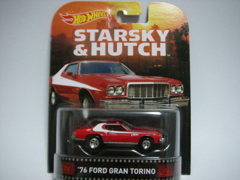 ホットウィール (赤) '76 フォード グラン トリノ ＜未開封＞ Hot Wheels スタスキー & ハッチ