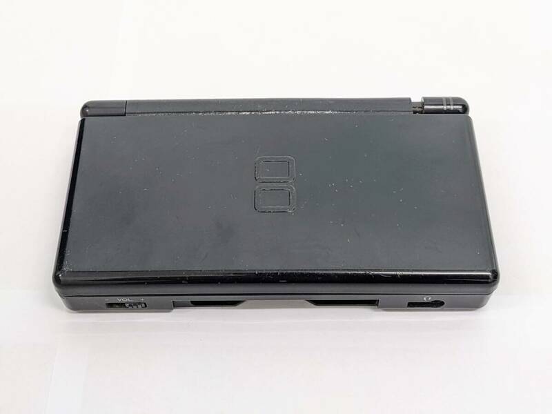 【1053】 Nintendo DS Lite 任天堂 ニンテンドー　ジェットブラック 黒 ゲーム機本体 アンティーク 当時物 レア 人気モデル 現状品 お得品 