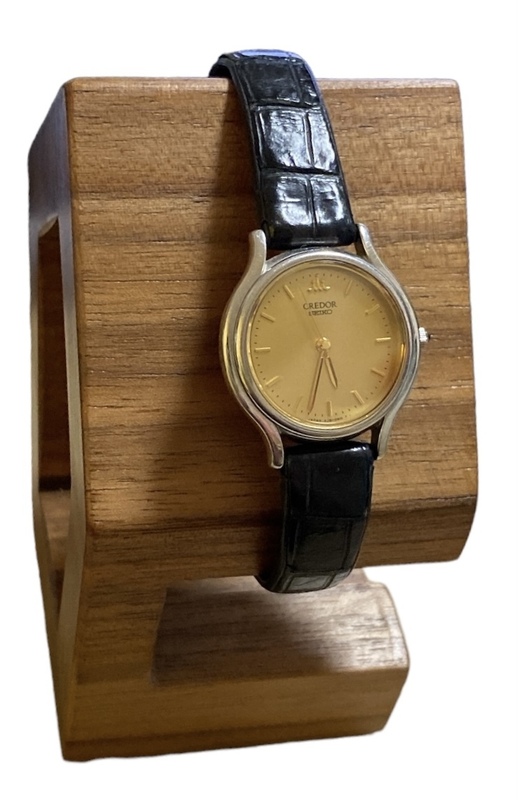 SEIKO セイコー CREDOR　クレドール 4J81-0A40　レディース腕時計　純正ベルト　裏刻印あり【電池交換済み】