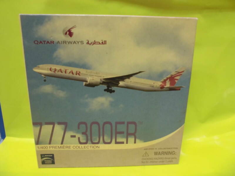 ７７７－３００ER　QATAR AIRWAYS 1:400　ダイキャスト　METAL　旅客機