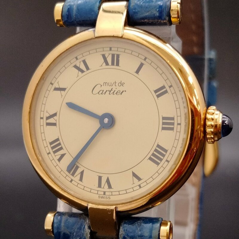 カルティエ Cartier 腕時計 動作品 590004（マストヴァンドーム925） レディース 1315725