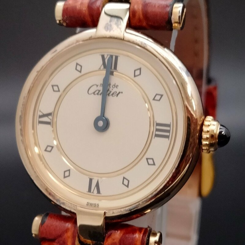 カルティエ Cartier 腕時計 不動品 590004（マストヴァンドーム925） レディース 1316011