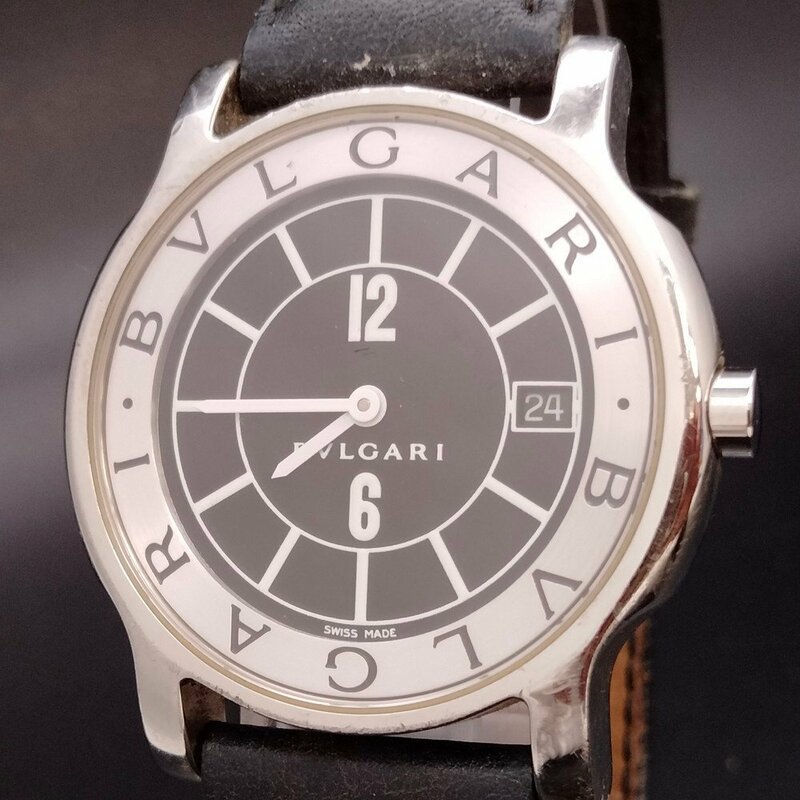 ブルガリ Bvlgari 腕時計 動作品 ST35S(ソロテンポ) メンズ 3050721