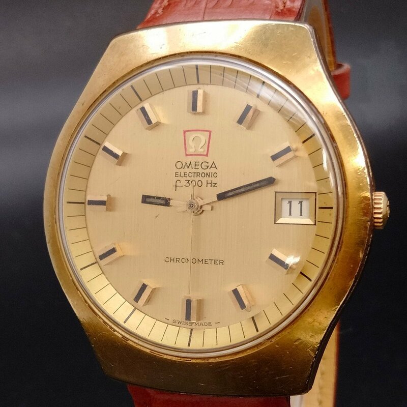 オメガ Omega 腕時計 不動品 198.021(エレクトロニック クロノメーター) メンズ 1316049