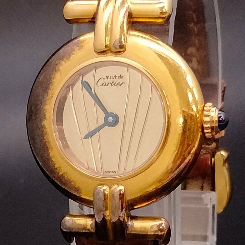 カルティエ Cartier 腕時計 動作品 590002(マストコリゼ925) レディース 1315946