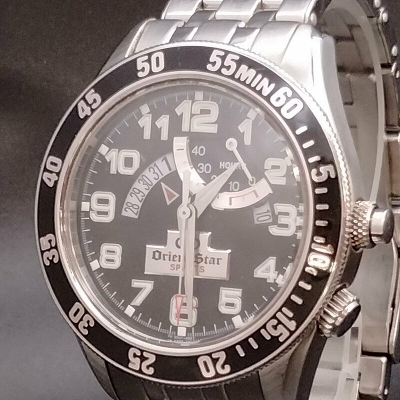 オリエント Orient 腕時計 動作品 EX0T-C0CA(オリエントスター スポーツ) メンズ 1053955
