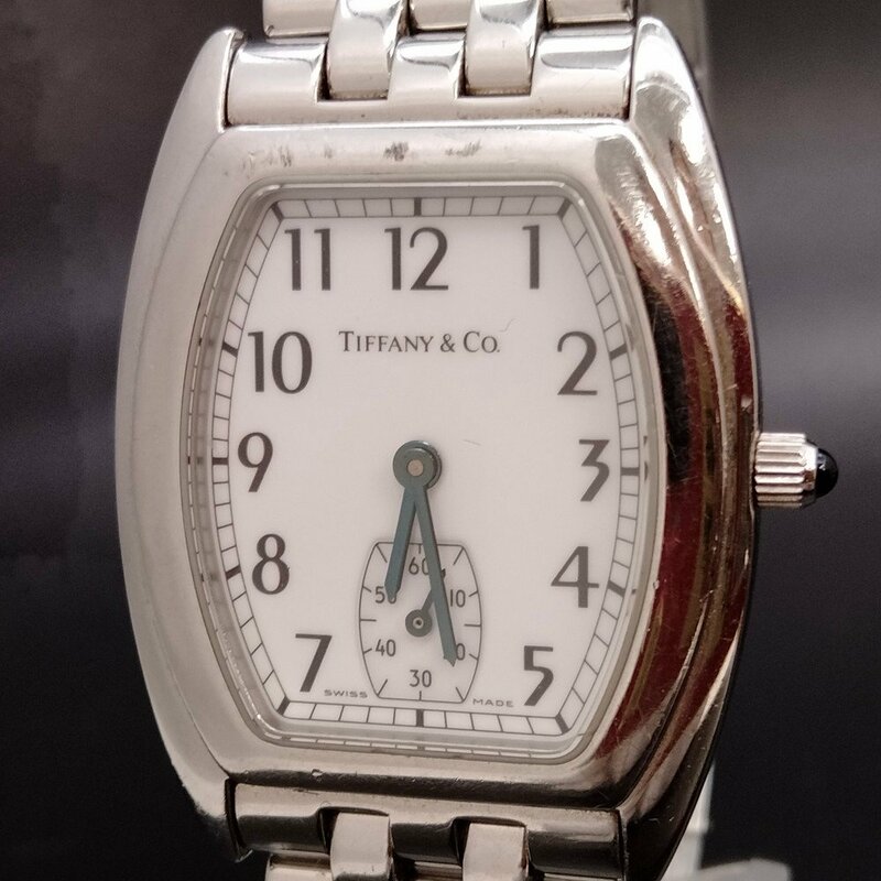 ティファニー Tiffany 腕時計 動作品 (スモセコ) レディース 1053953