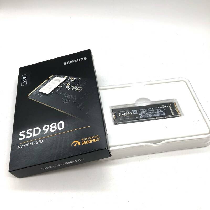 【中古】SAMSUNG製 M.2SSD (NVMe) SSD980 1TB