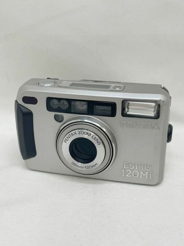 KT0301 PENTAX/ペンタックス ESPIO 120Mi エスピオ コンパクトフィルムカメラ シルバー
