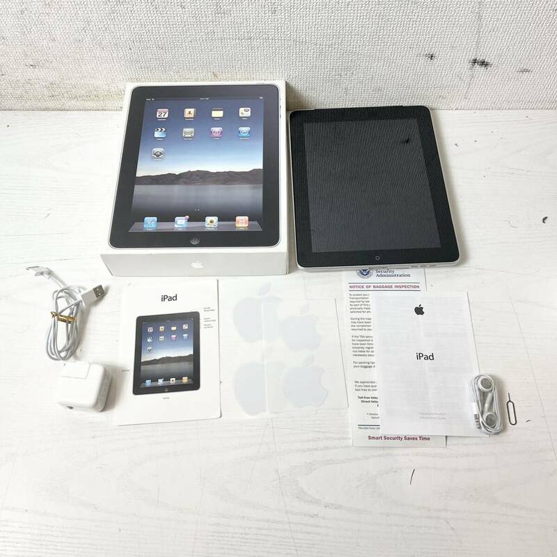 211＊中古品 Apple iPad 64GB 本体 A1337 アップル アイパッド IMEI 012223001885387 USA ジャンク 通電確認済み＊