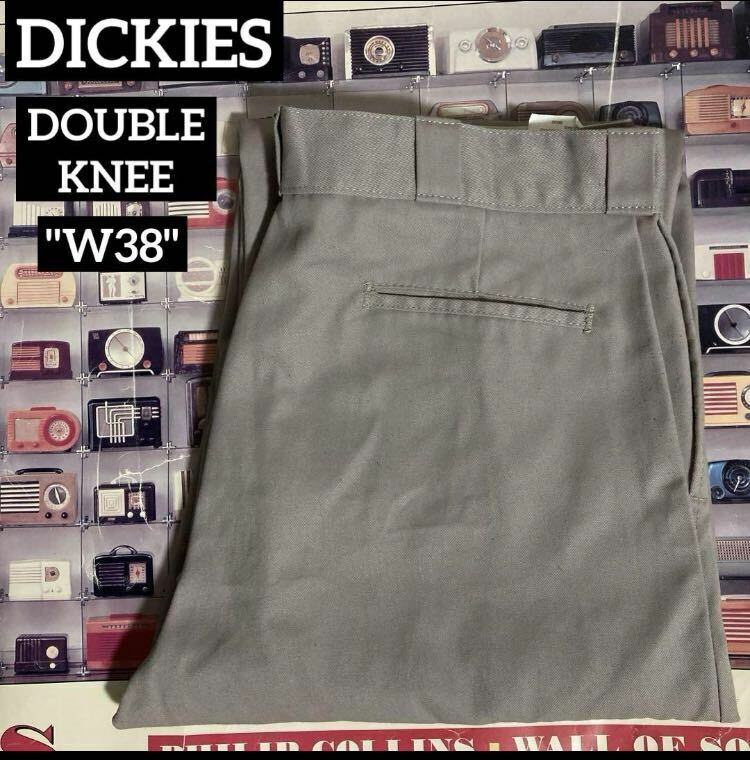 DICKIES DOUBLE KNEEダブルニーワークチノパンツ38バギー90s