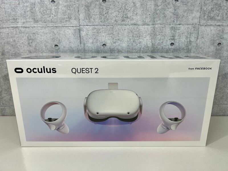 完全未開封【Oculus Quest/オキュラスクエスト2/64GB/oculus】透明フィルム付き 未使用 Meta VRヘッドセット 