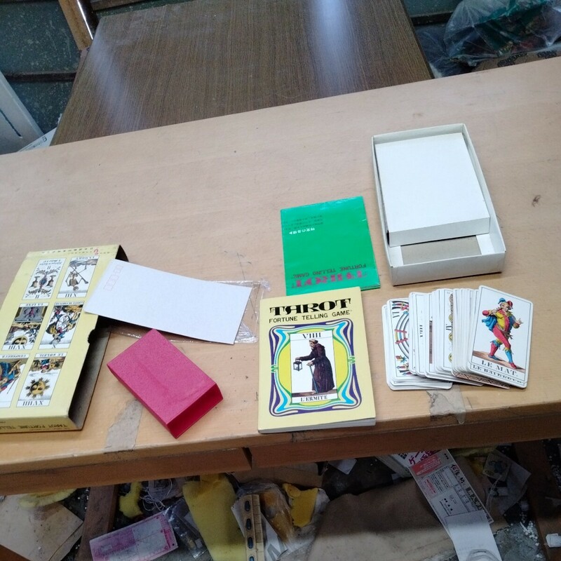 タロットカード　日本遊戯玩具　TAROT FORTUNE TELLING GAME　ヴィンテージ　昭和レトロ