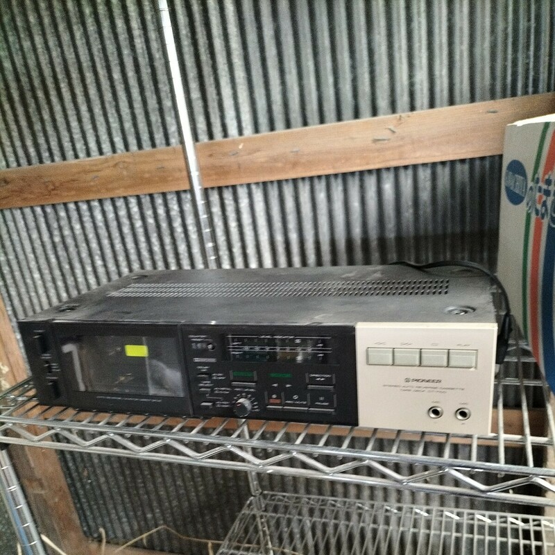 カセットデッキPIONEER パイオニア　CT-7100　オーディオ機器