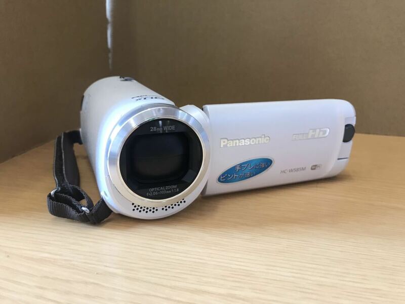 N1520/Panasonic HC-W585M デジタルハイビジョン ビデオカメラ パナソニック 2017年製