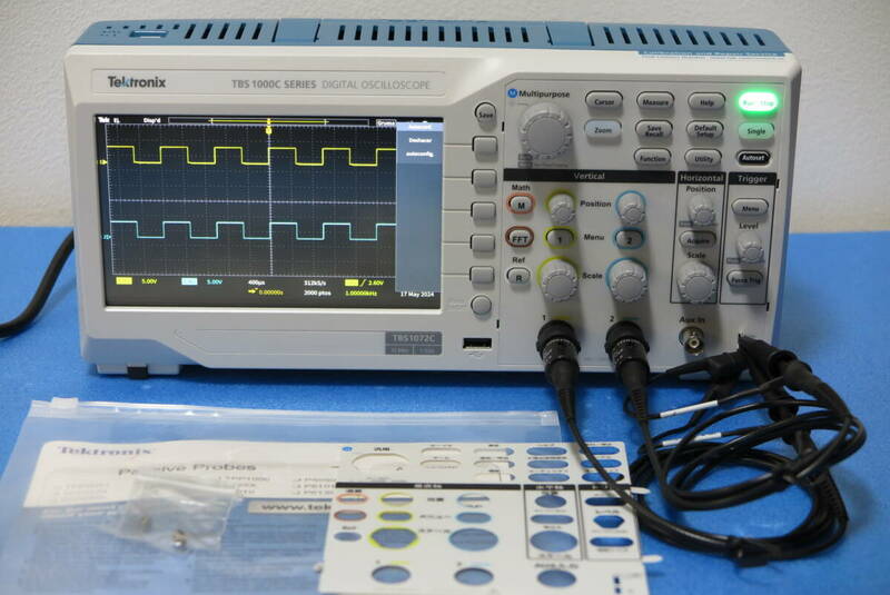 Tektronix テクトロニクス TBS 1072C デジタル オシロスコープ 美品 