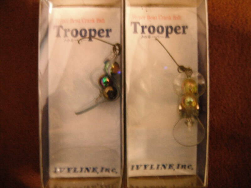 IVYLINE Trooper 2.0g トパーズ　黒真珠　２個セット