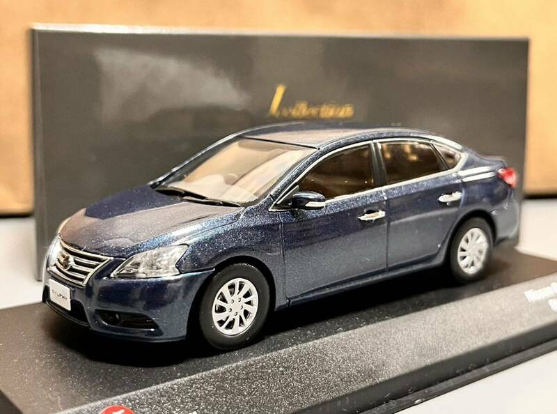 1円 スタート 京商 Jコレクション 1/43 NISSAN SYLPHY ニッサン シルフィ スチールブルー