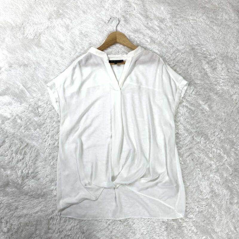 アンタイトル 半袖トップス ホワイト 白 大きいサイズ オーバーサイズ 44 YA6910