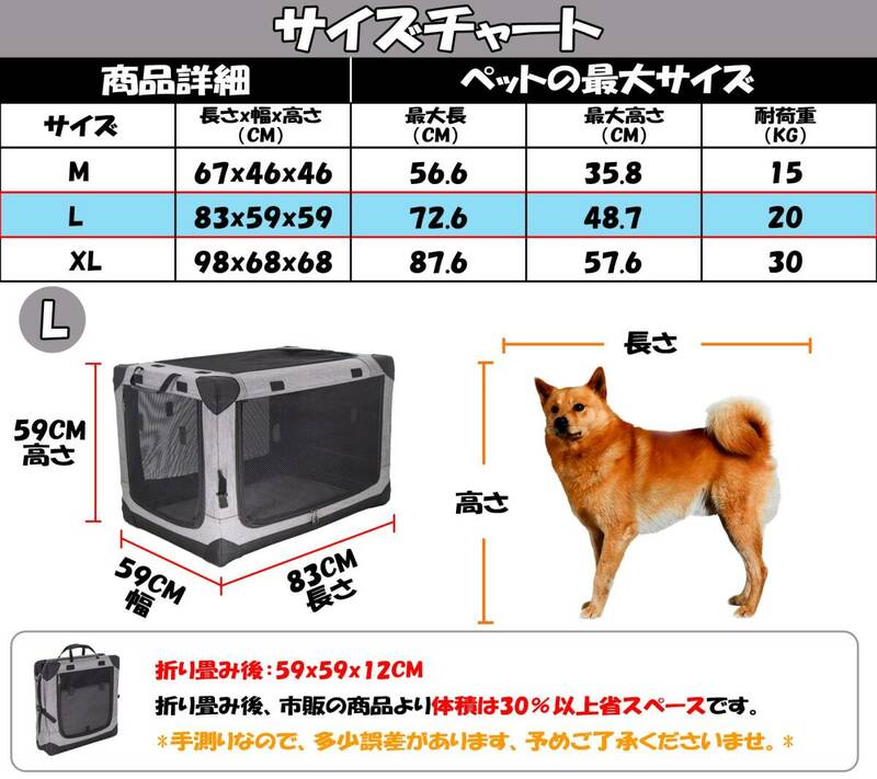 ◎ケージ ペットキャリー ペットハウス カバー取り外せる 4面メッシュ