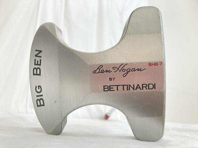 【IE51】(O) Ben Hogan ベンホーガン BETTINARDI ベティナルディ BHB-7 BHB・7 BIG BEN パター 右利き用 長さ:約88㎝ 中古現状品