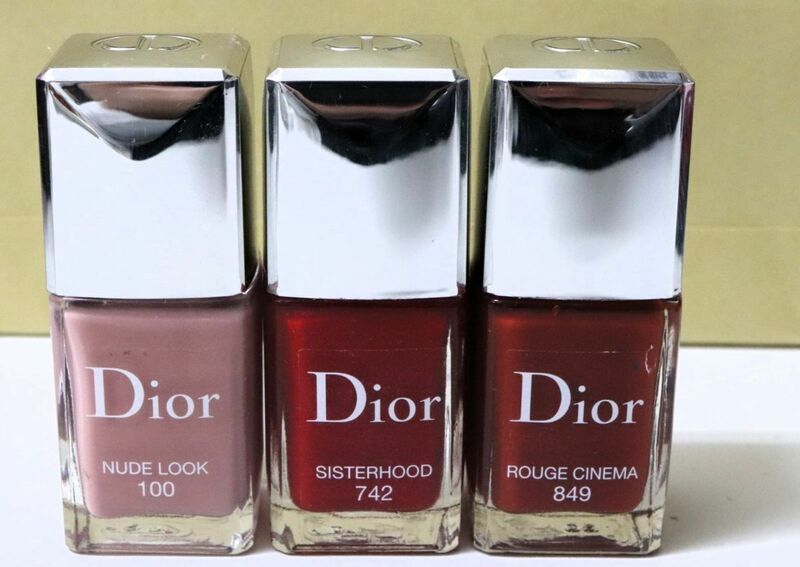 3★Christion Dior クリスチャンディオール ヴェルニ 3点セット 100/742/849 テスター◎5602-33