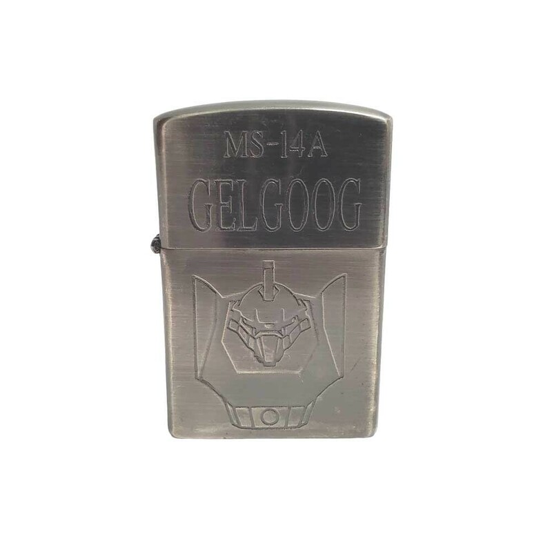 1441-1　中古品 ガンダム MS-14A GELGOOG ゲルググ zippo ジッポー 喫煙具 オイルライター 