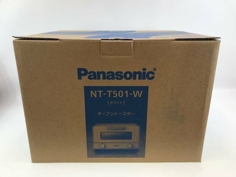 ☆新品未使用品 【Panasonic】 パナソニック NT-T501-W オーブントースター ホワイト　♯203957-252