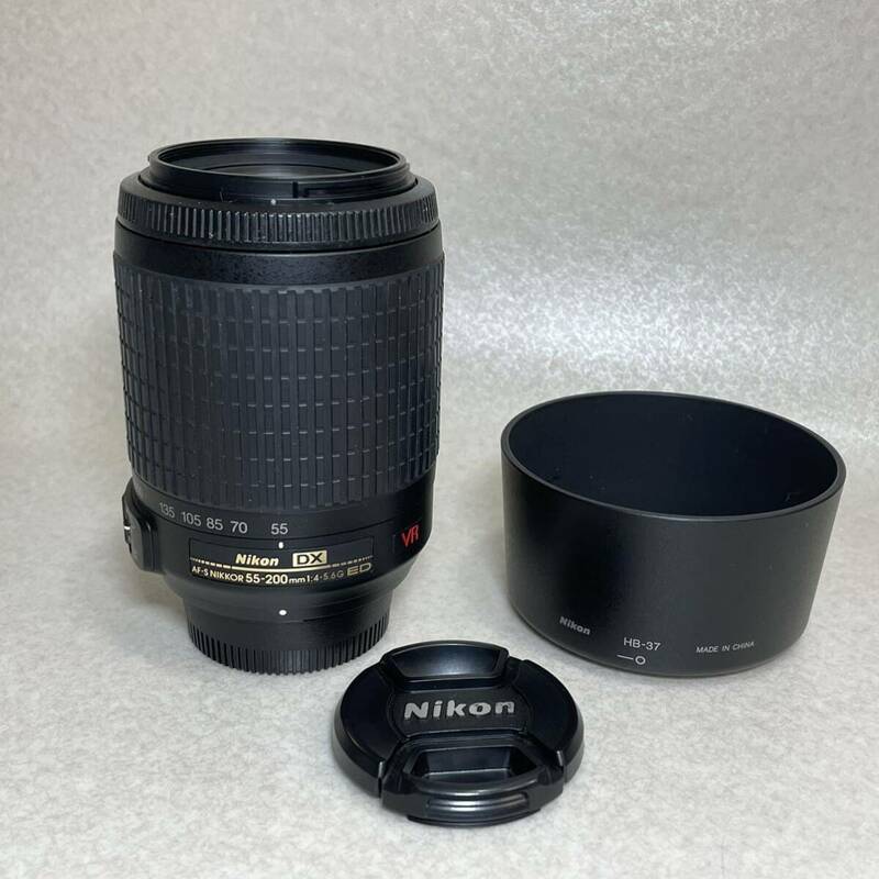 4-232）Nikon DX AF-S NIKKOR 55-200mm 1:4-5.6 G ED VR 