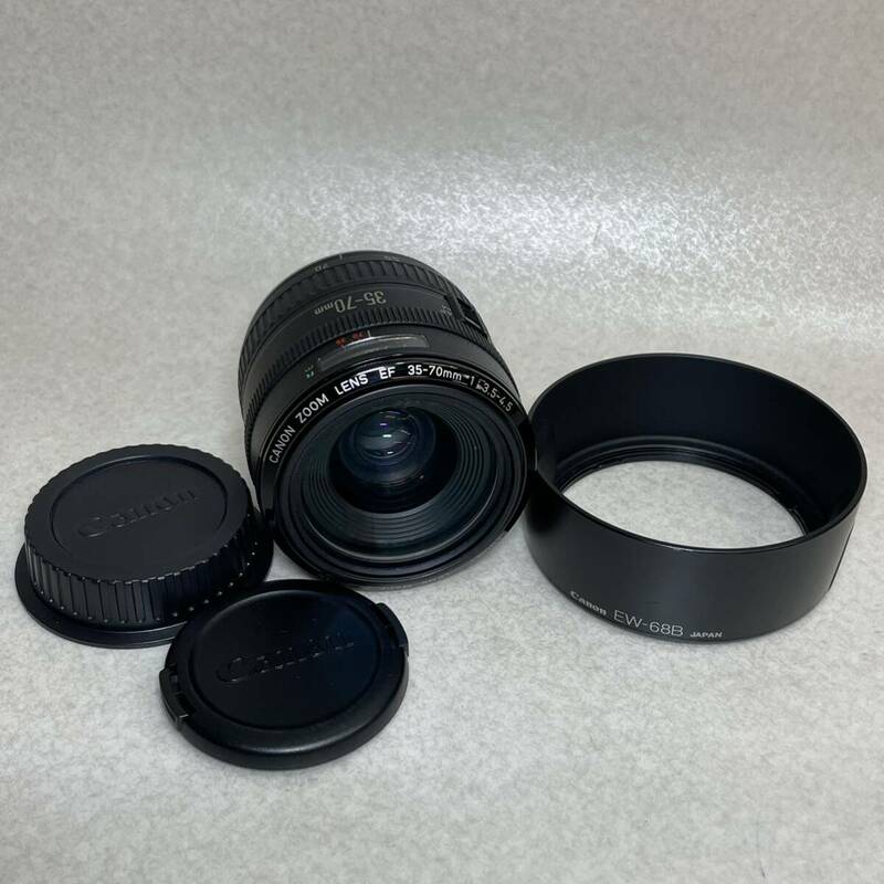 2-225）Canon/キャノン ZOOM LENS EF 35-70mm 1:3.5-4.5 / EW-68B レンズフード 