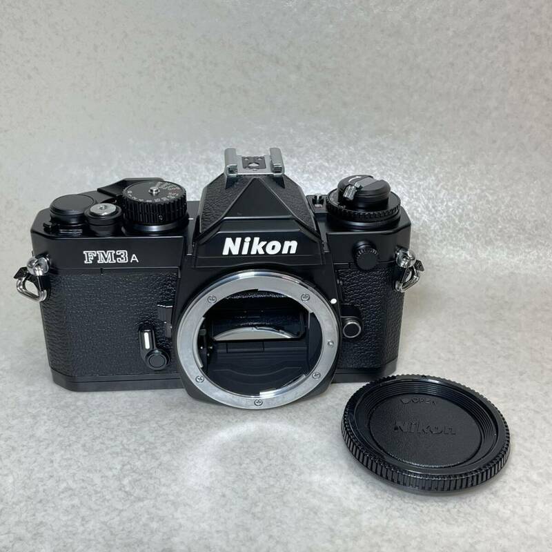 W3 2-23） Nikon 　ニコン FM3A ボディ　ブラック フィルムカメラ