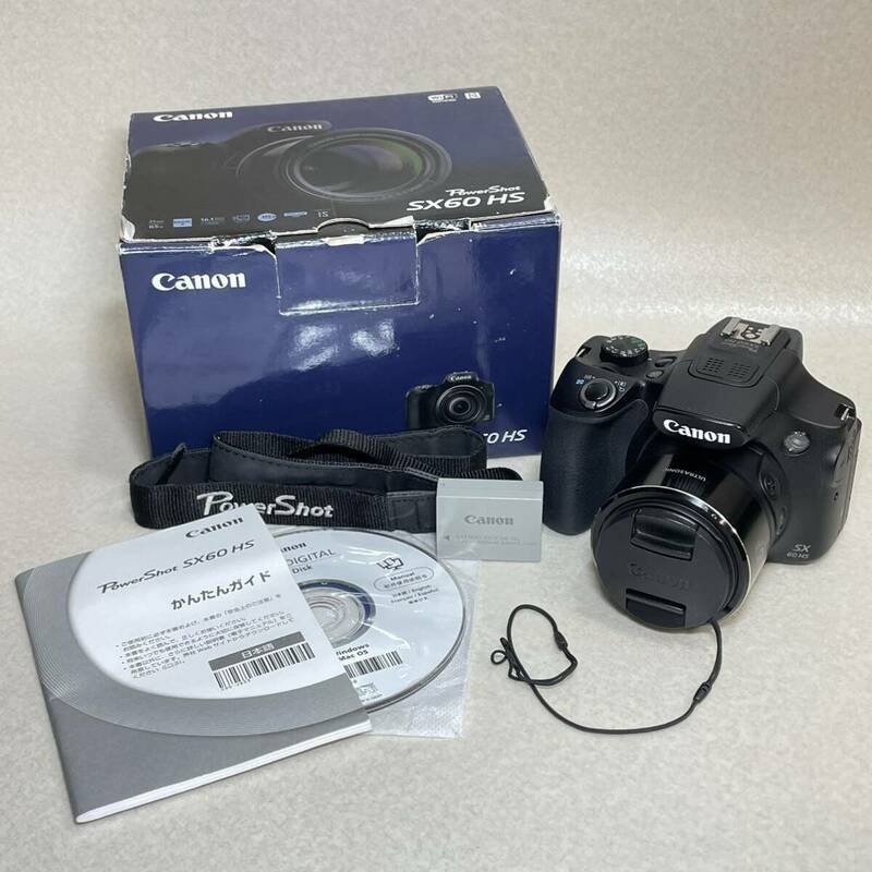 6-26） CANON PowerShot SX60 HS 3.8-247.0mm 1:3.4 6.5 USM コンパクトデジタルカメラ キャノン