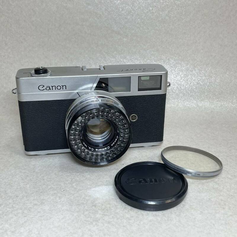 W2 1-148） Canon キャノン Canonet LENS SE 45mm F1.9 レンジファインダー フィルムカメラ