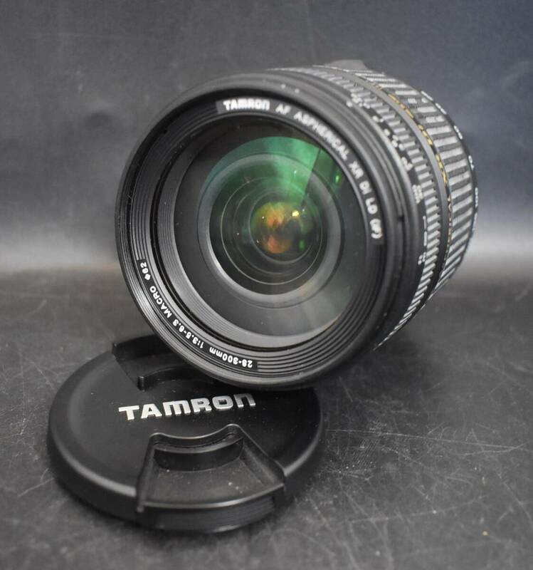W5-119 【現状品】TAMRON タムロン AF ASPHERICAL 28-300mm F3.5-6.3 XR Di LD MACRO Nikon ニコン用 カメラ レンズ動作未確認 