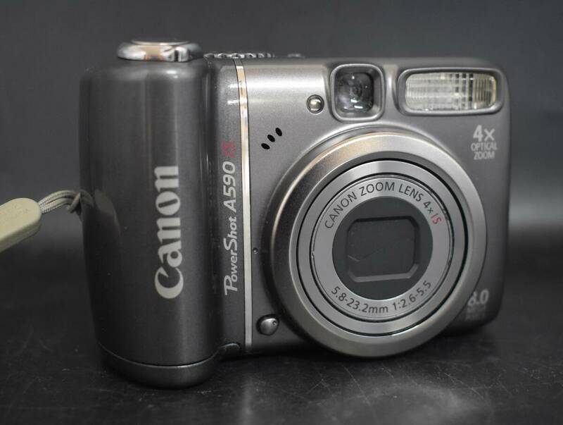 W5-76 【簡易動作OK】 Canon PowerShot A590 IS キヤノン パワーショット デジタルカメラ デジカメ 現状品