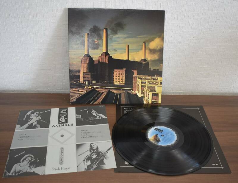 W5-157 【保管品】 Pink Floyd ピンク・フロイド Animals アニマルズ LP 12インチ レコード /CBS/SONY(25AP 340)/ 洋楽ロック