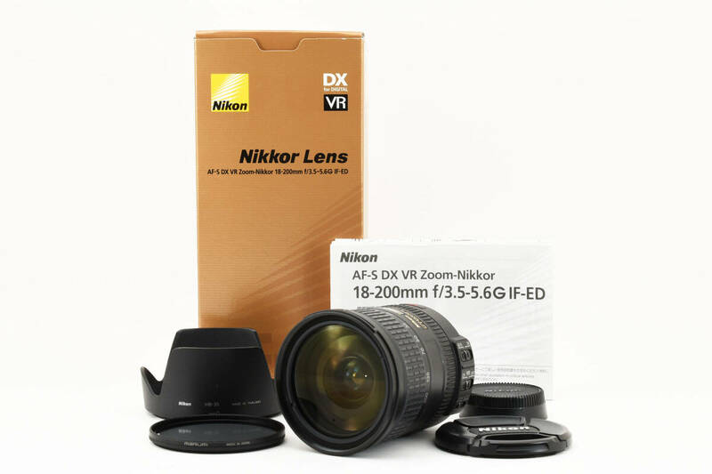Nikon ニコン NIKKOR AF-S DX VR 18-200mm f/3.5-5.6G IF-ED ズームレンズ　R32