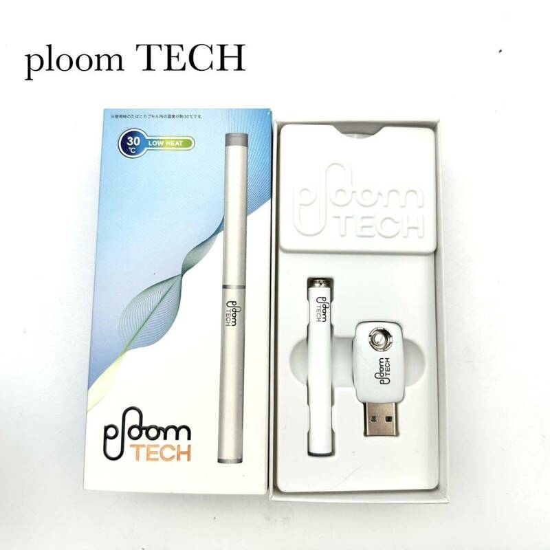 ☆美品☆ Ploom TECH プルームテック スターターキット ホワイト 白