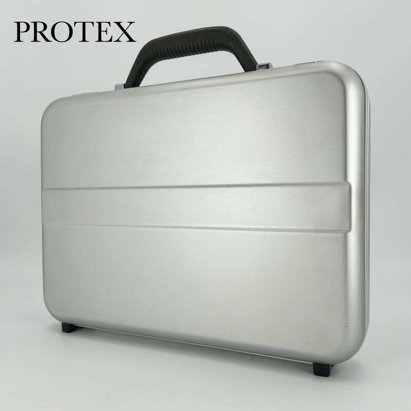 ☆大人気☆ PROTEX プロテックス アタッシュケース PC 軽量 アルミケース アルミ製 シルバー 