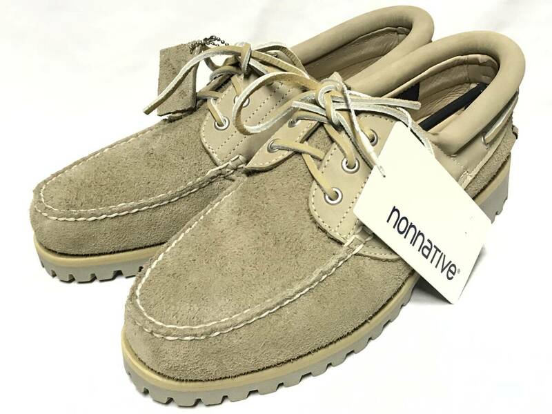 新品 Timberland × nonnative 3EYE CLASSIC US9.5 27.5cm ティンバーランド ノンネイティブ スリーアイ クラッシック スエード トープ