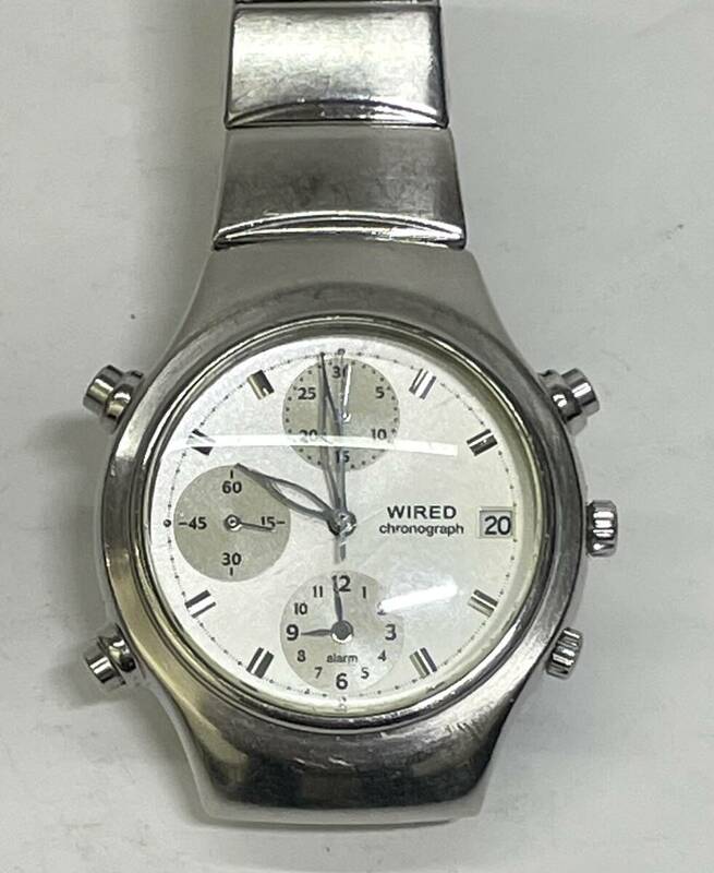 【0513-A】☆★SEIKO WIRED クロノグラフ☆★現状品