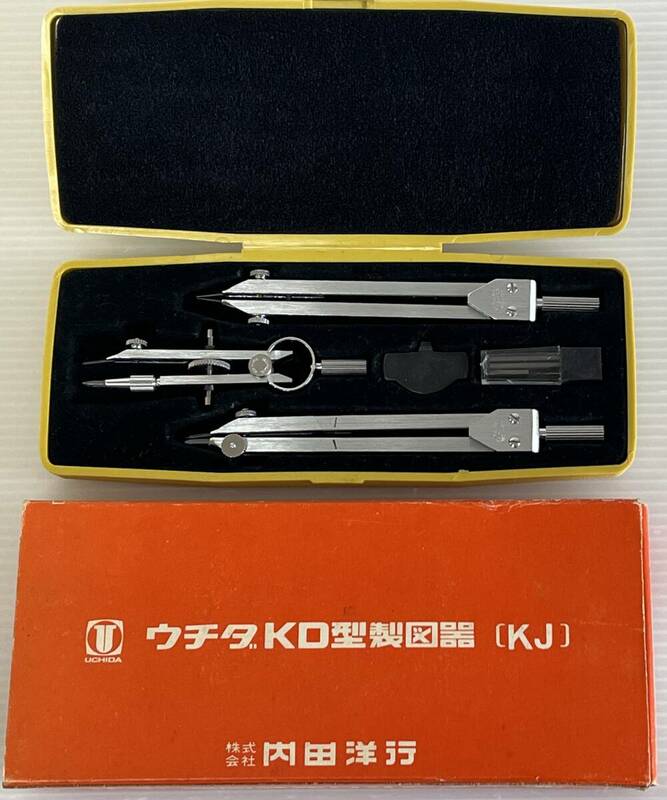 ウチダ/内田洋行　 KD型製図器　 KJセット 『KJ 7品組』　未使用品