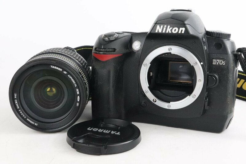 Nikon ニコン D70S デジタル一眼レフカメラ Tamron AF 28-300mm XR 3.5-6.3 LD Aspherical [IF] MACRO レンズ【難あり品】★F
