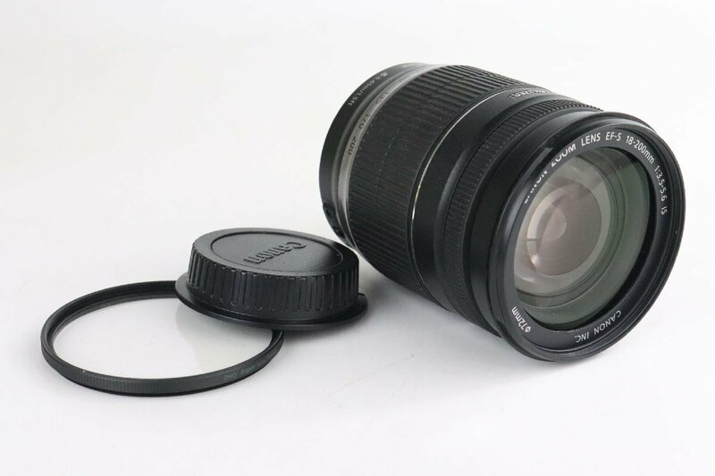 Canon キヤノン Zoom EF-S 18-200mm F3.5-5.6 IS 望遠ズームレンズ★F