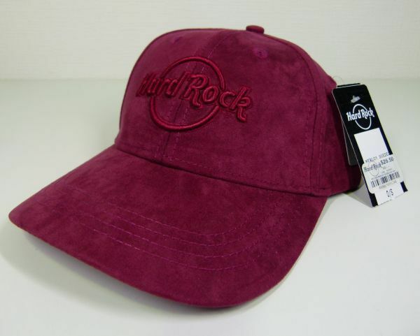[IM] 未使用　タグ付き　ハードロックカフェ　ベースボール　キャップ　レッド　フリーサイズ　帽子　Hard　Rock　CAFE